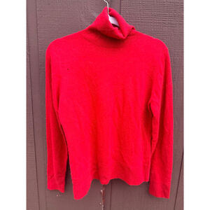 Bloomingdales red sweater sz large 100% cashmere Red Hong Kong Needs Help!
